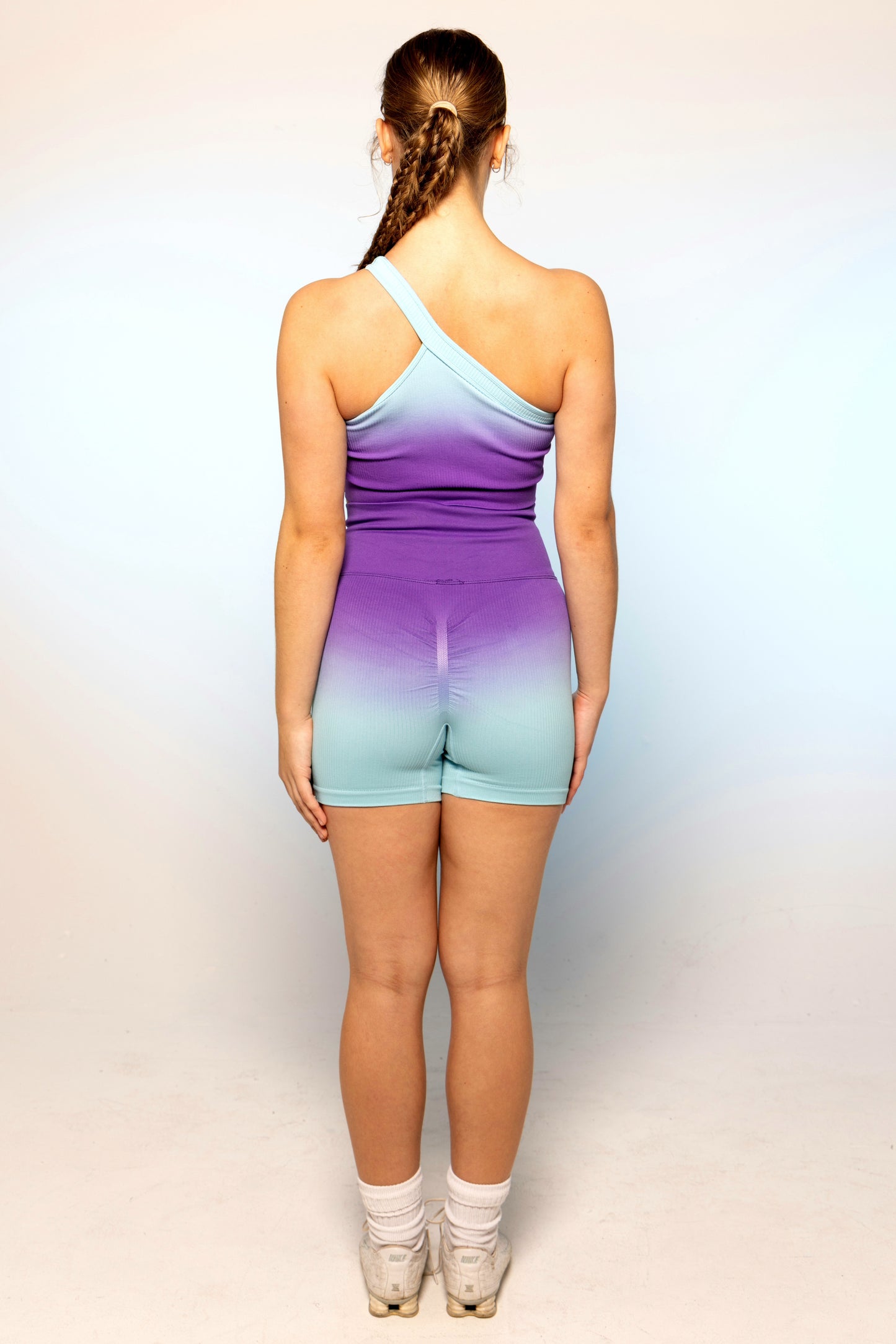 ConfidenceFlex seamless shorts purple