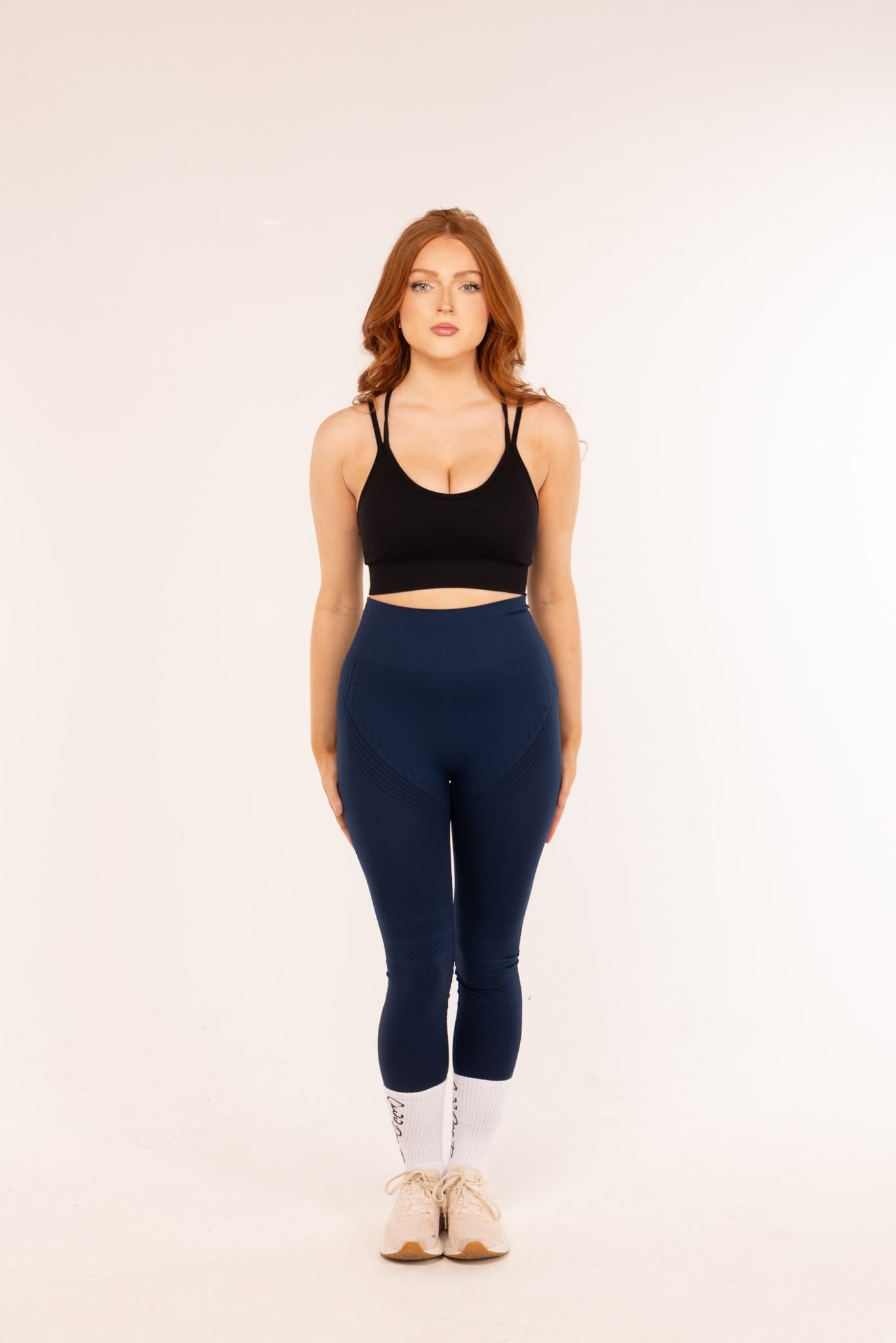 Contour Sculpt Leggings - Bold Blue