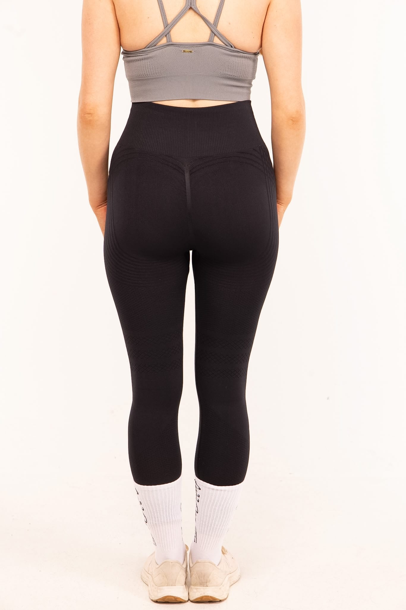 Contour Sculpt Leggings - Midnight Black