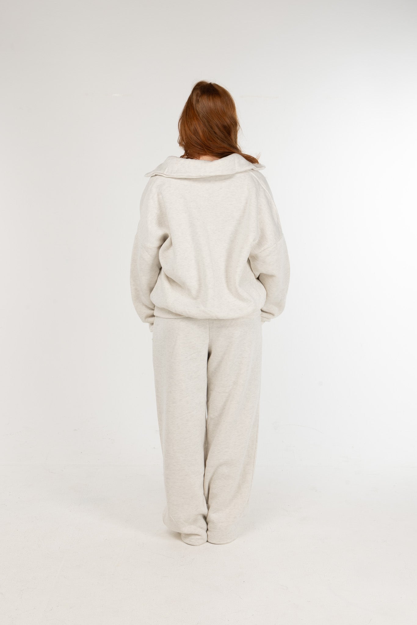 Elevate Wide Leg Joggers – Oatmeal